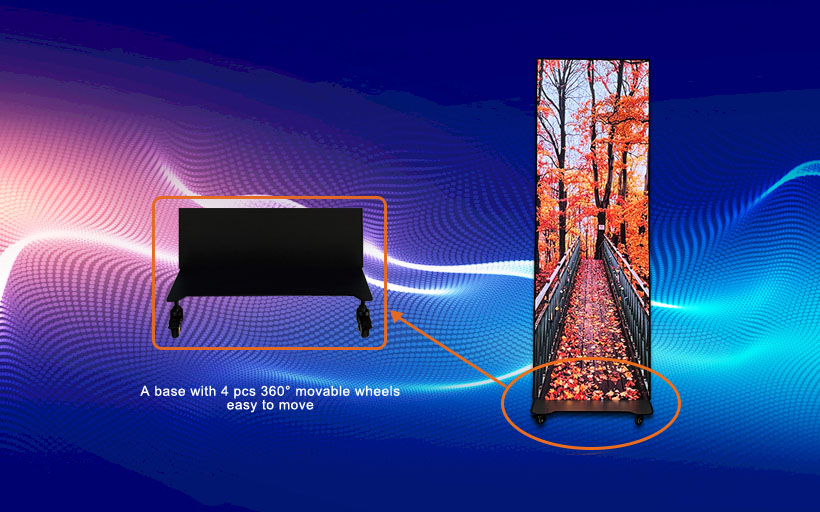 Movable LED Poster